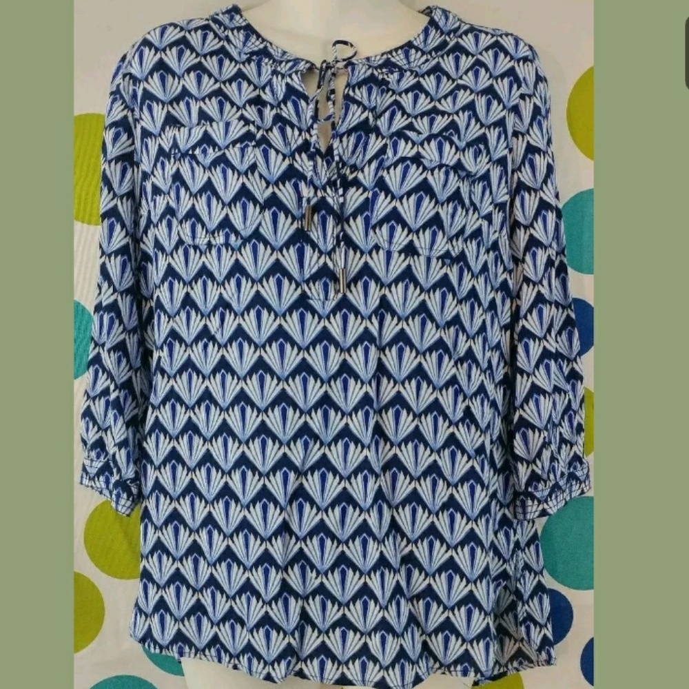 Stylus Small Blue Summer Beach Top